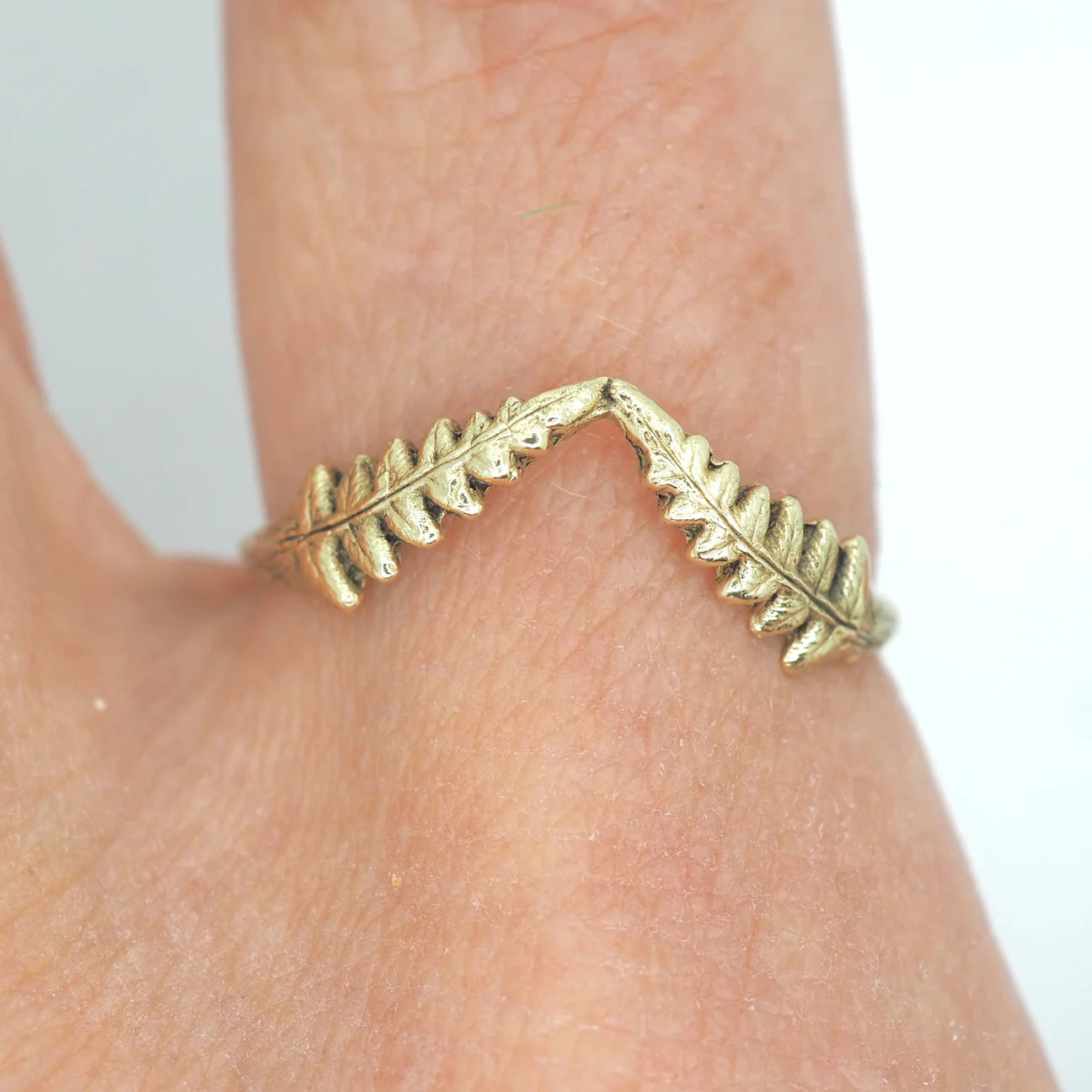 Lady Ferns ring - Yellow Gold