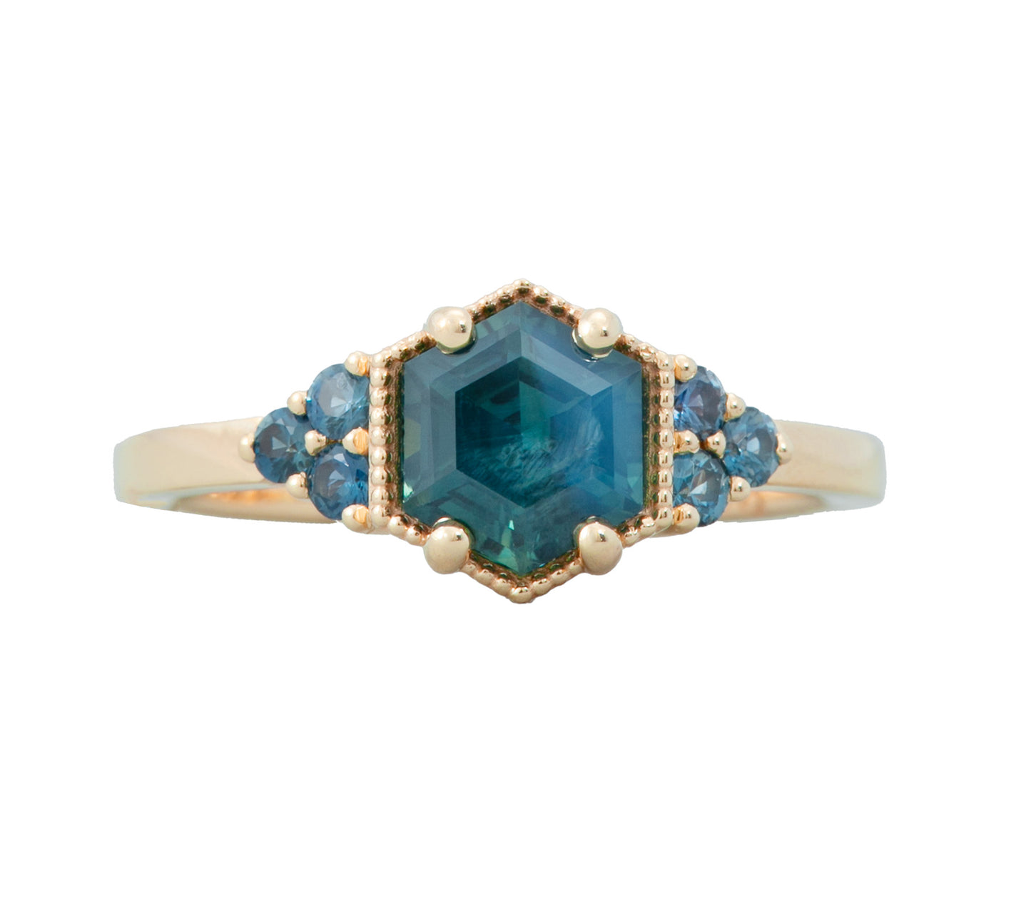 1.41ct Teal Blue Sapphire Caraway
