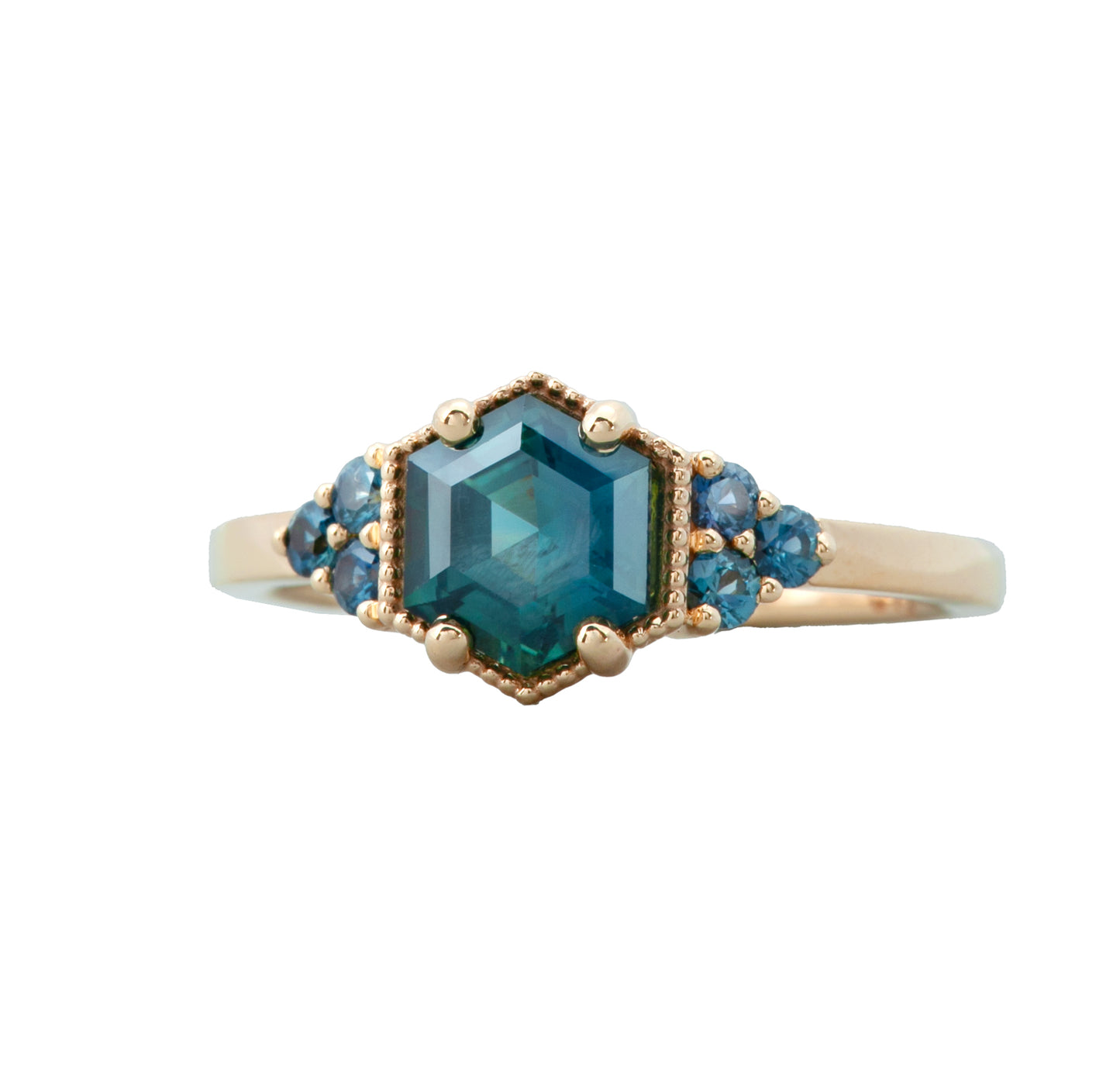 1.41ct Teal Blue Sapphire Caraway