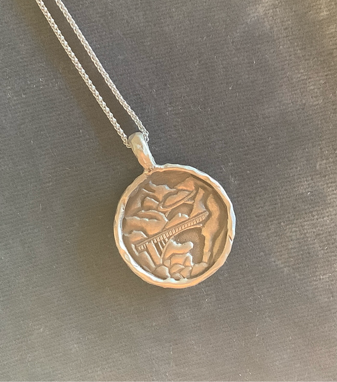 Yuba Pendant sterling silver – The Fates