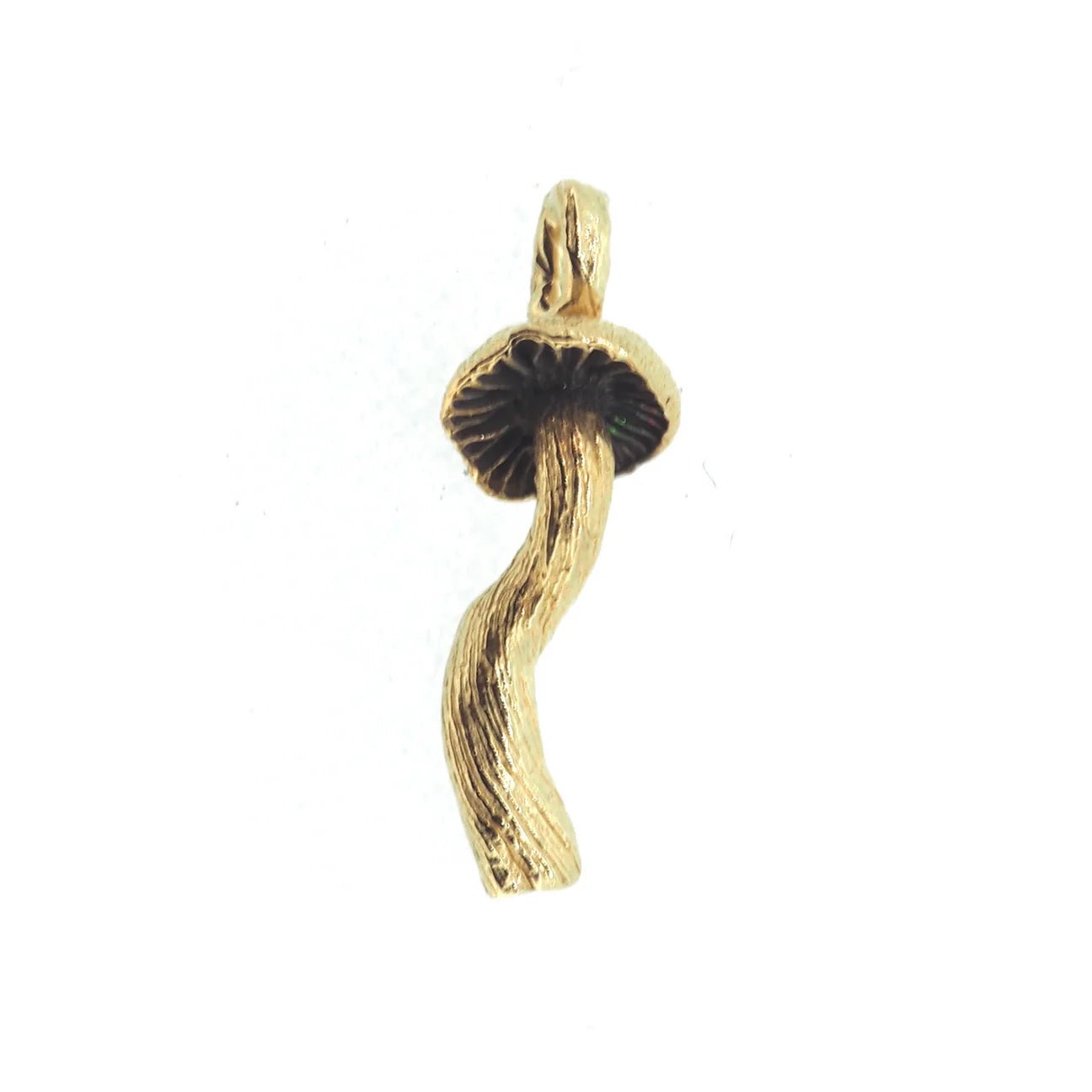 Mini mushroom Pendant - Gold