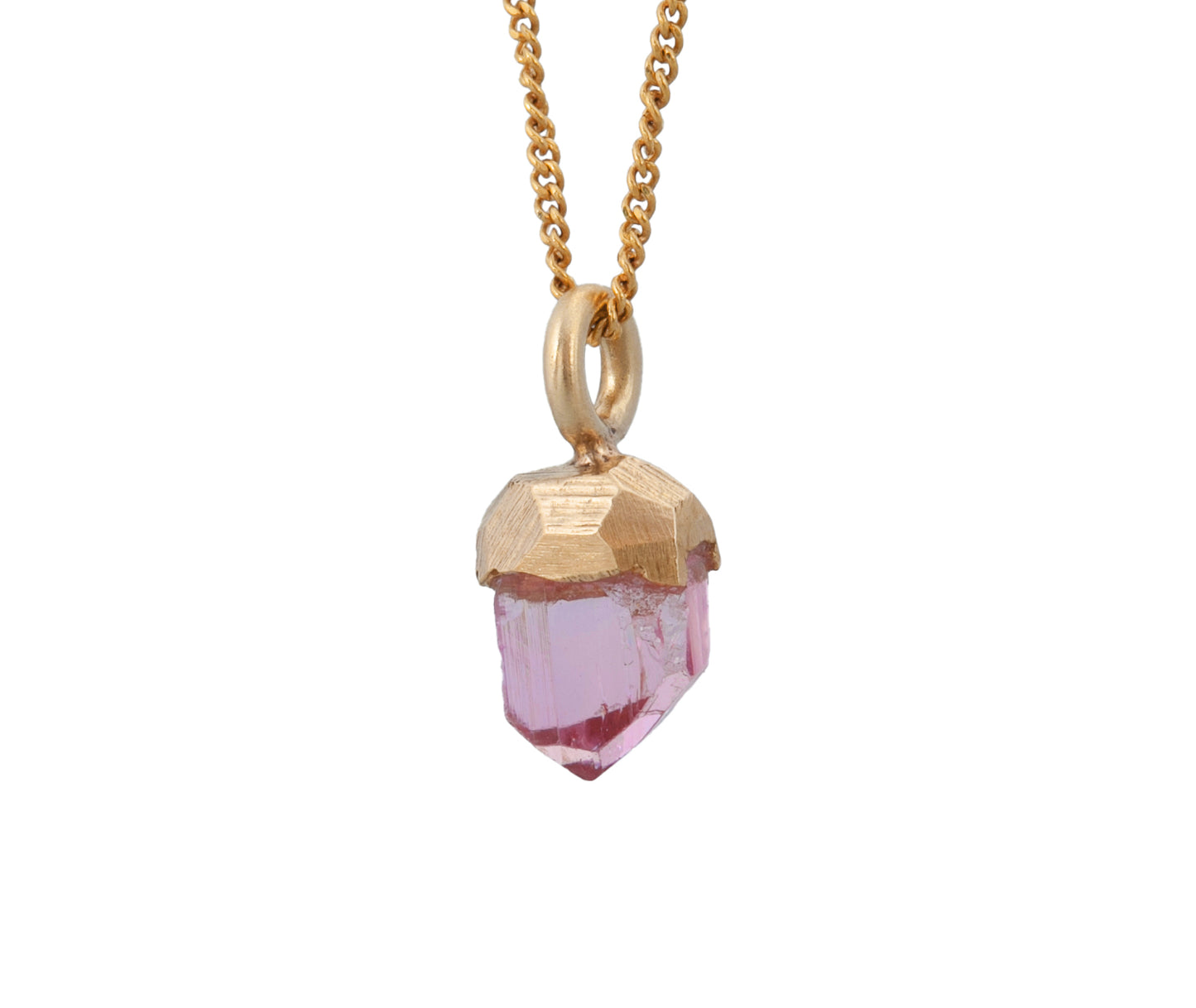 Pink Topaz Pendant (smaller one)