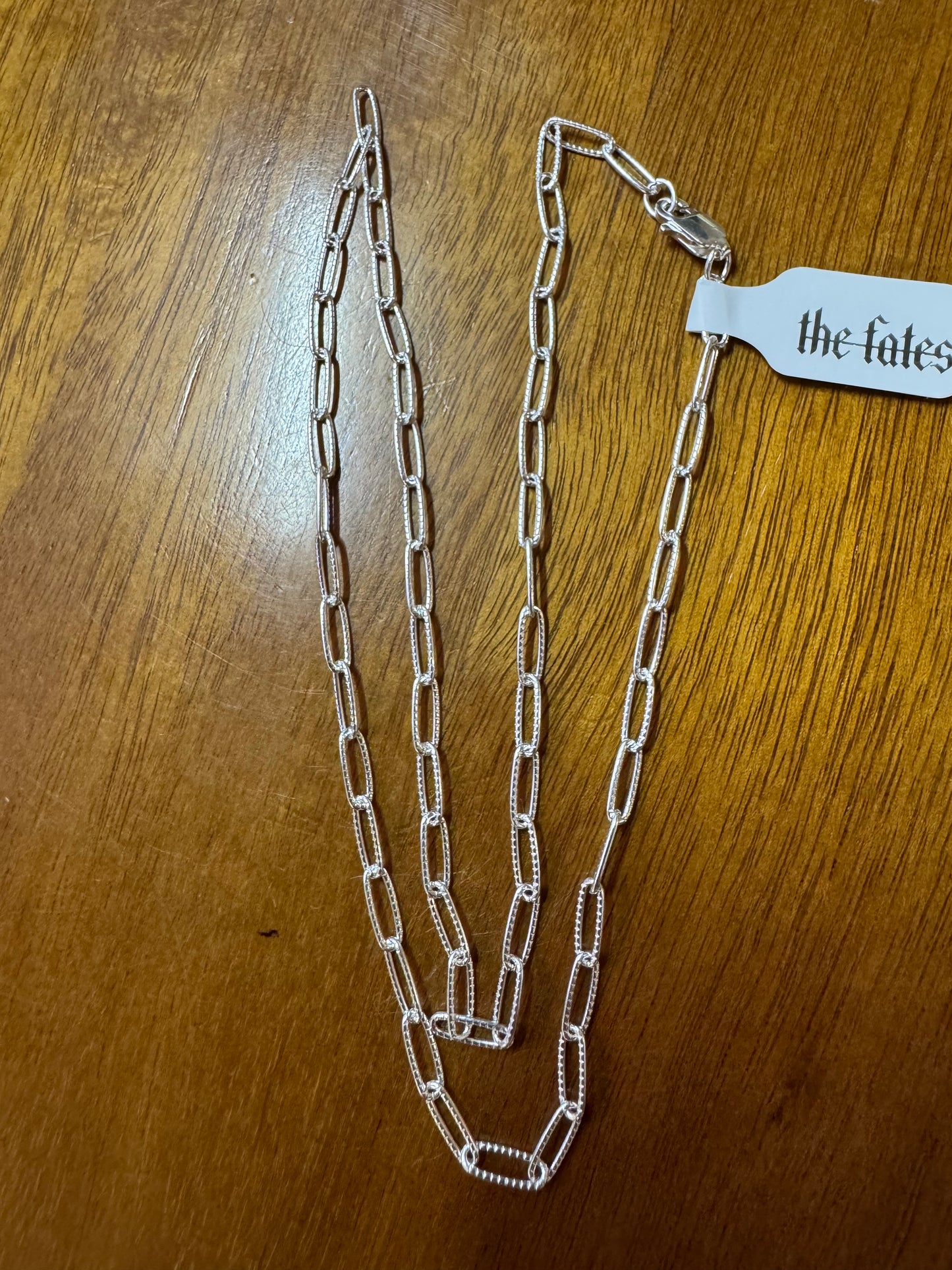 18" SS Oval Cable Chain 3.1mm