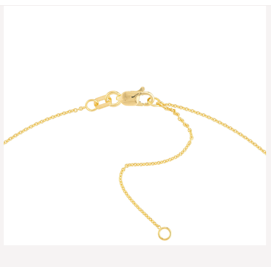 18" Adj 0.90mm Tight Cable Chain