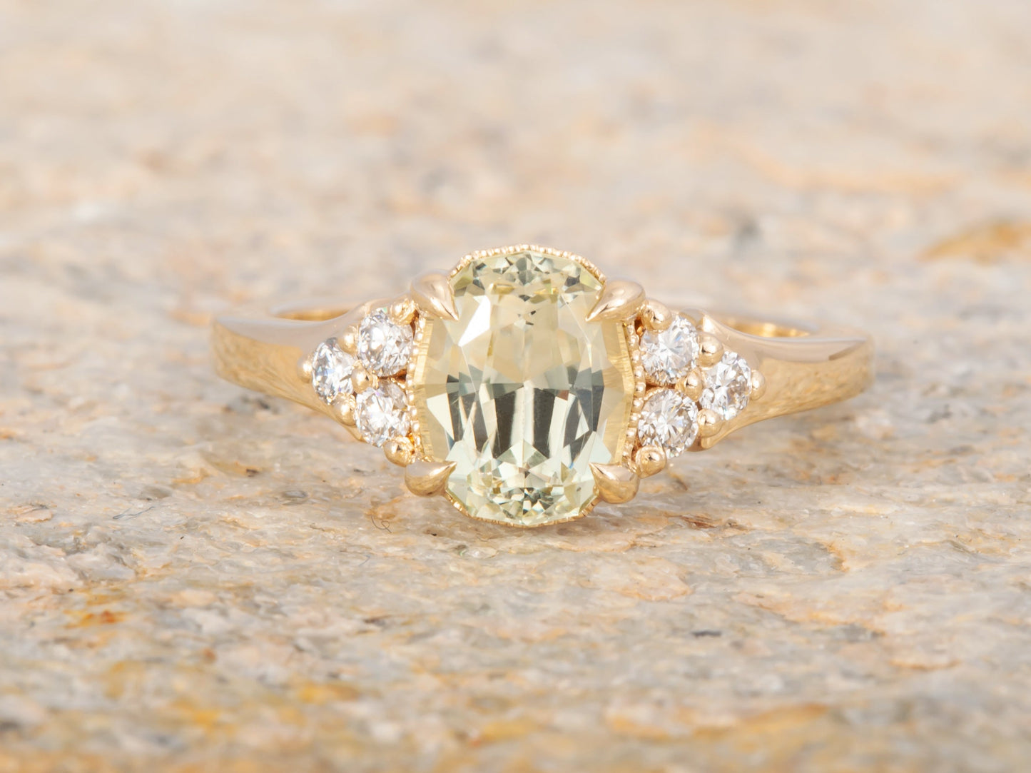 Chrysoberyl Caraway ring