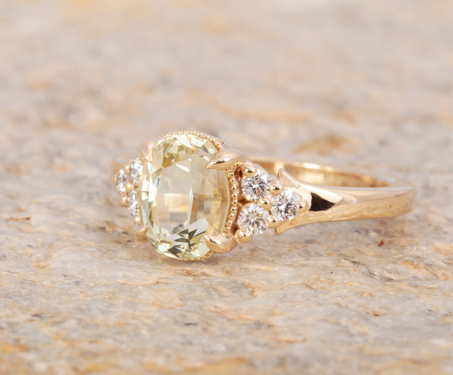 Chrysoberyl Caraway ring