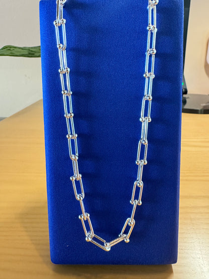 Sterling 5.25mm Jax Link Chain 20”