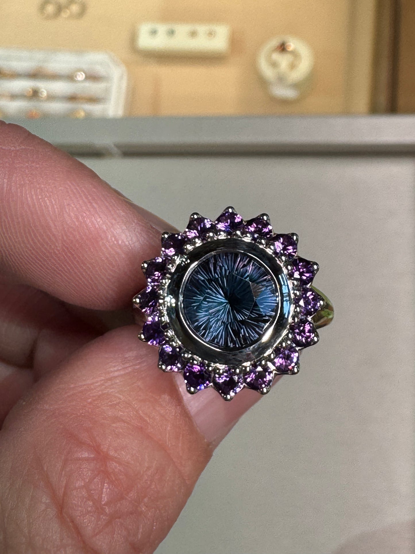 2.79ct spinel purple blue