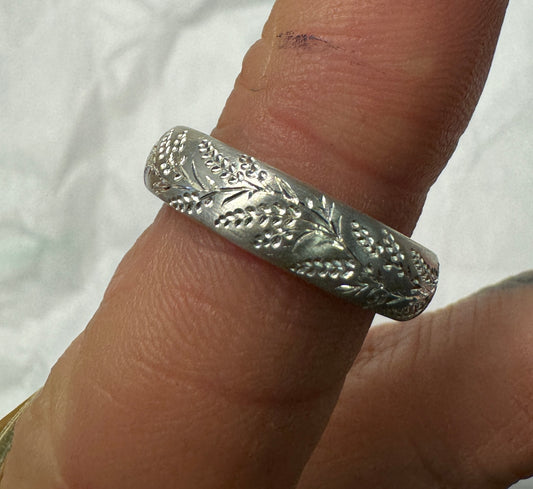 Sterling Silver Lavender band