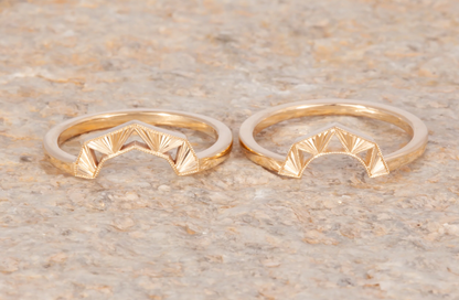 Starduster Engraved Matching Band